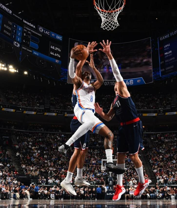 开云官网-锁定联盟第一！亚历山大20+11，雷霆客场128-110轻取快船